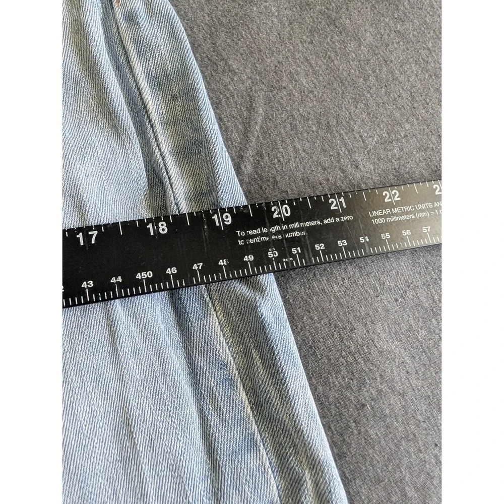 Levis 511 Slim Fit Jeans Mens 36x30 Light Wash Blue Denim 04511-1432
